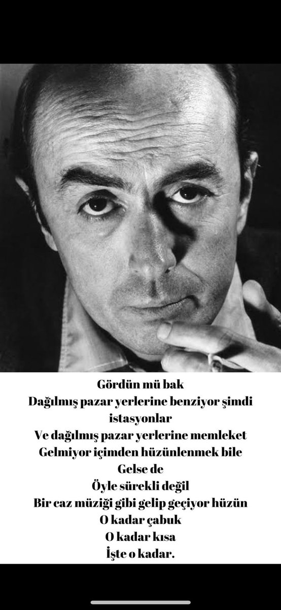 Edip Cansever’i 39’uncu ölüm yıldönümünde sevgi ve özlemle anıyoruz.