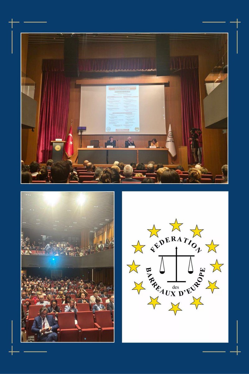 Today, Bar Presidents and legal representatives from across Europe gathered for the first European conference dedicated to the European Convention on the Protection of the Legal Profession ⚖️.