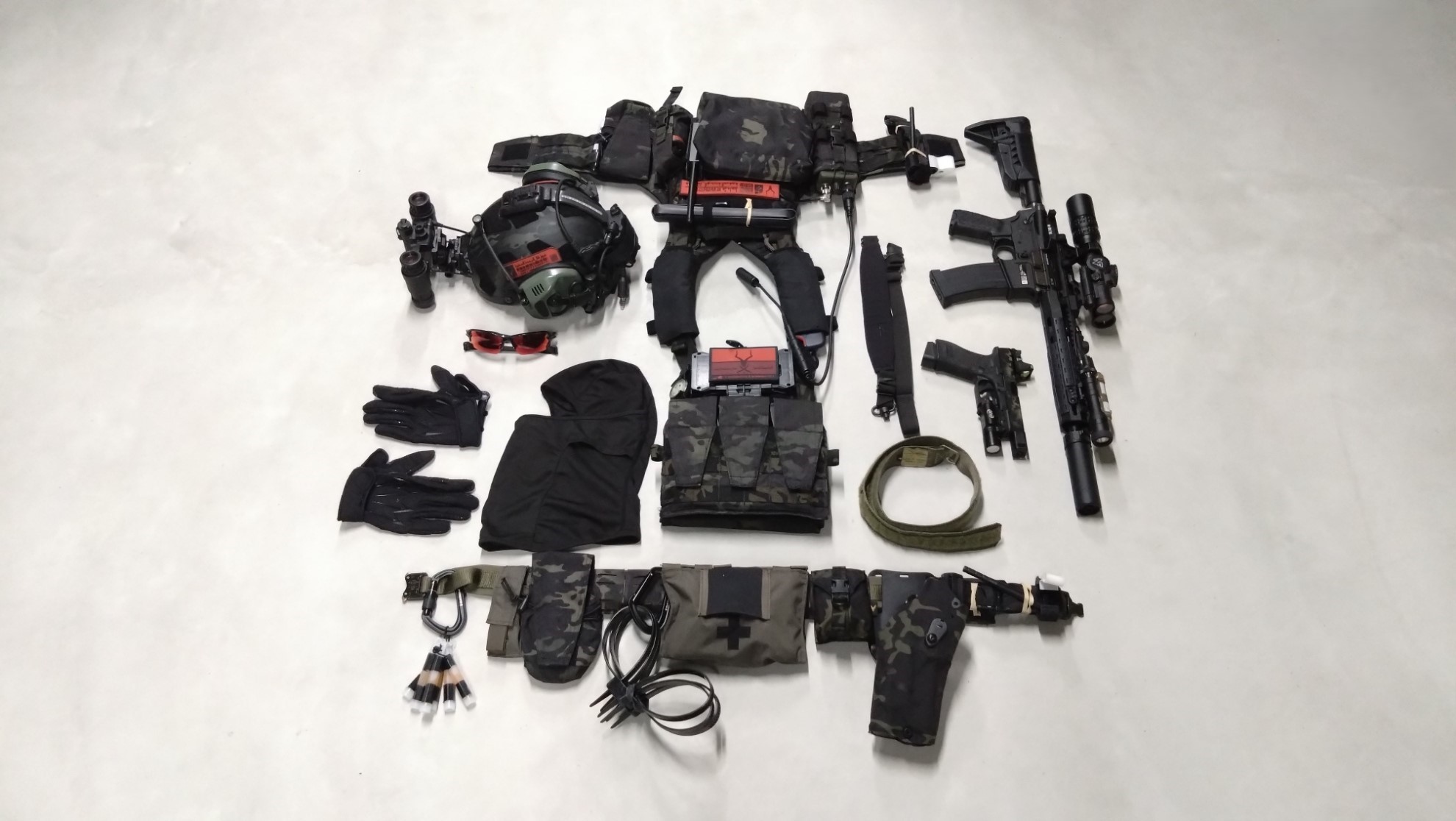 個人装備 S.O.D GEAR L.P.L.R BLACK COMBAT / TROUSERS / L.P.L.R