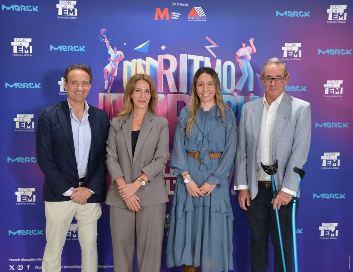 Esclerosis Múltiple Madrid (@ademmadrid) on Twitter photo 🔶 La EM en datos
Participamos en la presentación de la encuesta de <a href="/merck_es/">Merck España</a> y <a href="/aedemesclerosis/">Esclerosis Múltiple</a>.
6 de cada 10 personas en 🇪🇸 no está bien informada sobre la EM.
📎 Más info: aedem.org
#ConLaEM #DíaMundialEsclerosisMúltiple #ADEMMadrid 🔶 La EM en datos
Participamos en la presentación de la encuesta de <a href="/merck_es/">Merck España</a> y <a href="/aedemesclerosis/">Esclerosis Múltiple</a>.
6 de cada 10 personas en 🇪🇸 no está bien informada sobre la EM.
📎 Más info: aedem.org
#ConLaEM #DíaMundialEsclerosisMúltiple #ADEMMadrid