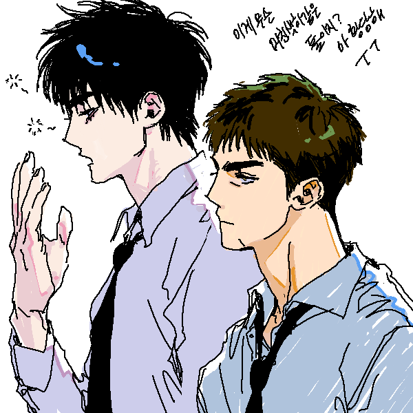 basket_shit's tweet image. 오이카페 그렸던 탱댐들
