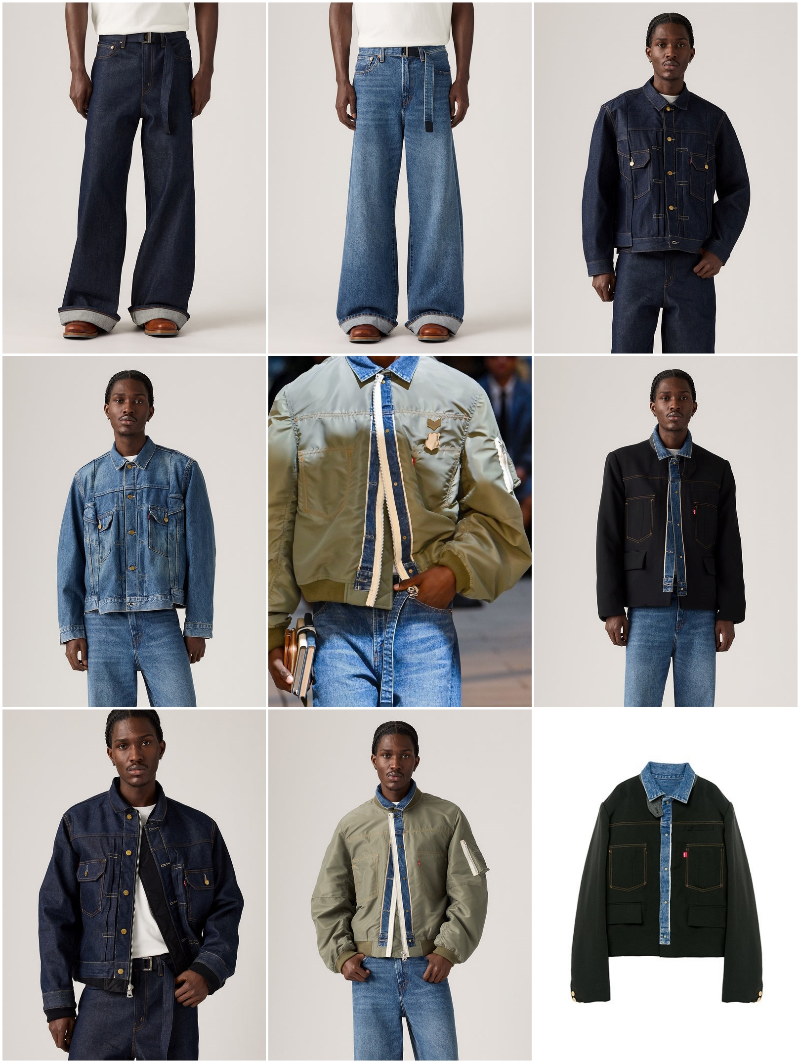 sacai × Levi's 2025 SS コラボが2025年 5/28 発売 (サカイ