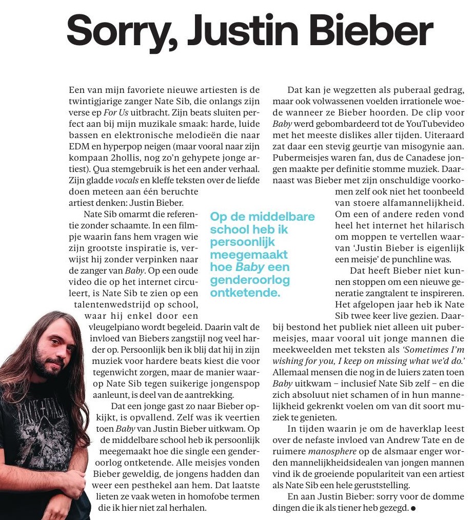 Een belangrijke rechtzetting