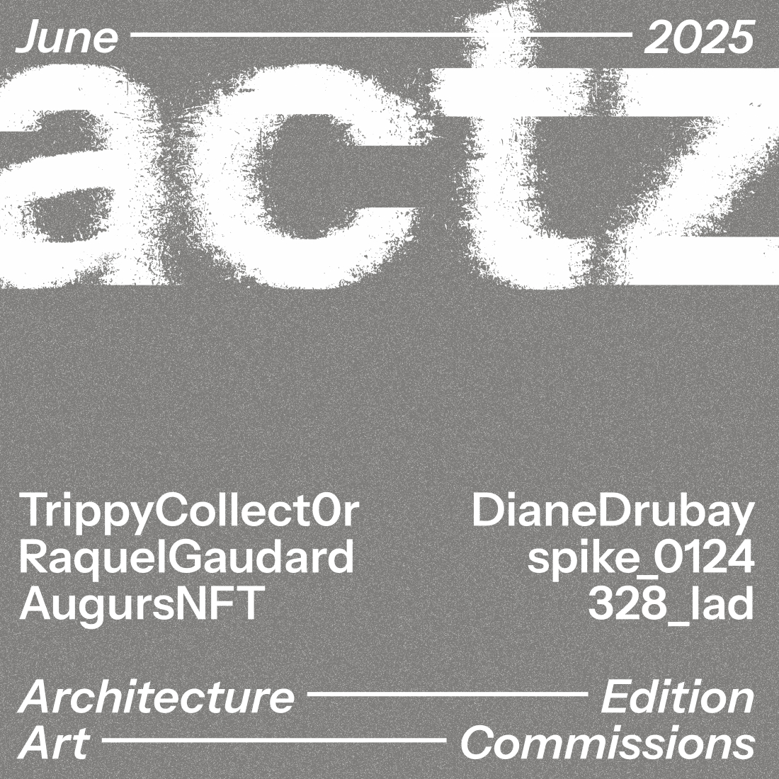 Diane Drubay (@dianedrubay) on Twitter photo GM
The <a href="/artcommissiontz/">ACTZ - Art Commissions</a> is now open for submissions on the theme of Architecture.
But what if architecture isn't just buildings and cities?
What if architecture was mycelial—the fungal networks beneath forests? 🍄
What if architecture was coral—modular, collaborative, and GM
The <a href="/artcommissiontz/">ACTZ - Art Commissions</a> is now open for submissions on the theme of Architecture.
But what if architecture isn't just buildings and cities?
What if architecture was mycelial—the fungal networks beneath forests? 🍄
What if architecture was coral—modular, collaborative, and