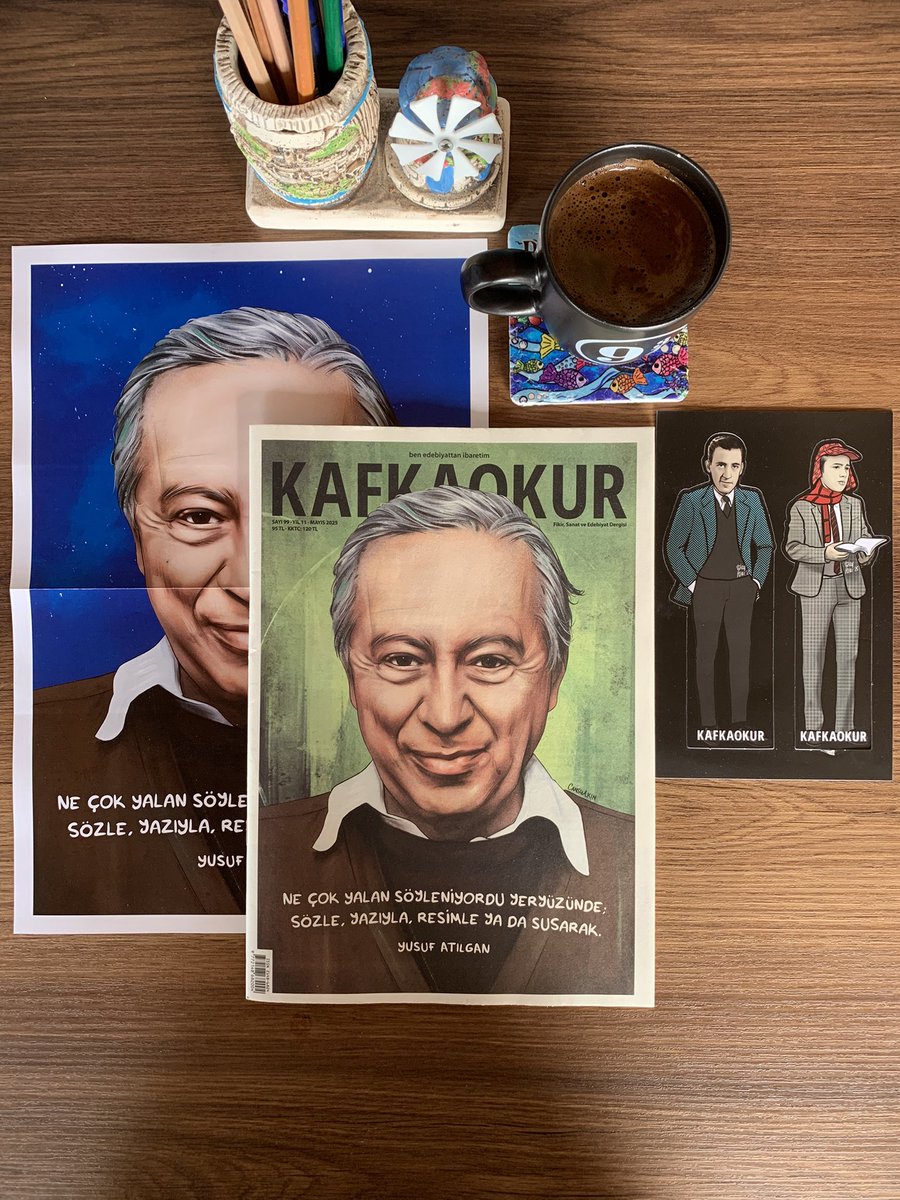 “Ne çok yalan söyleniyordu yeryüzünde; sözle, yazıyla, resimle ya da susarak."  #YusufAtılgan 
<a href="/kafkaokurdergi/">KAFKAOKUR</a>