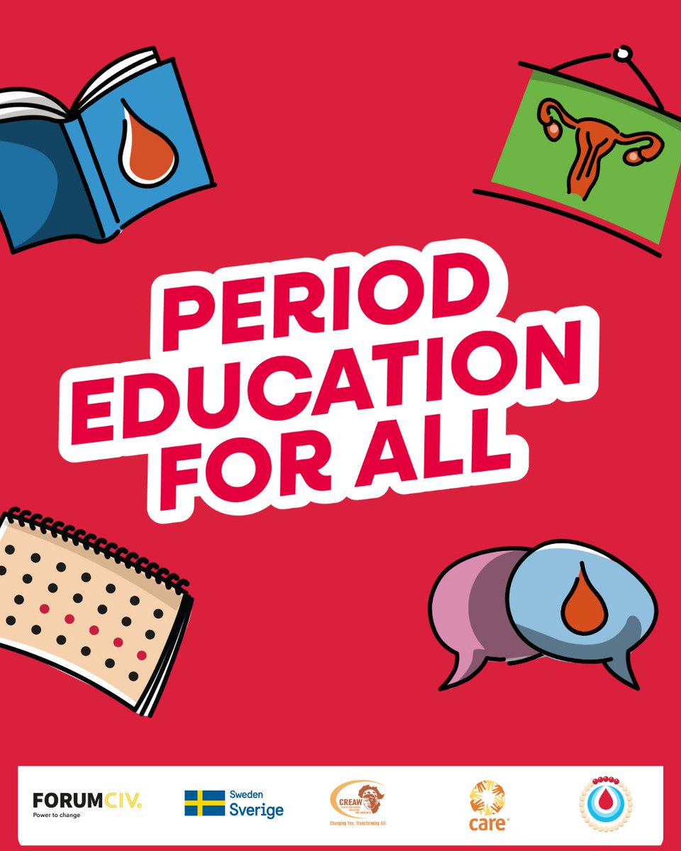 In a period-friendly world, everyone is educated about menstruation from an early age. 

#PeriodFriendlyWorld #MHDay2025