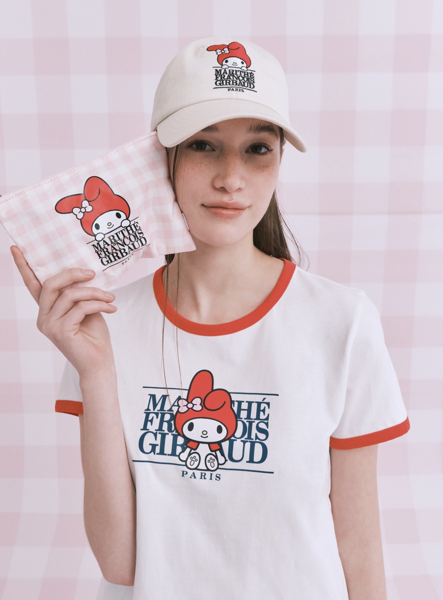 【MARITHE FRANCOIS GIRBAUD】MARITHE×マイメロコラボT MARITHE FRANCOIS GIRBAUD】MARITHE×マイメロコラボT (Marithe +