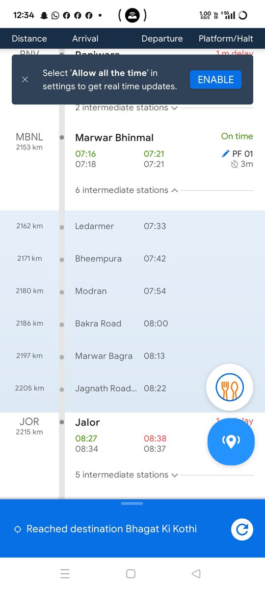 LakhsinghModran's tweet image. ट्रेन संख्या 20625/26 - एमजीआर चेन्नई सेंट्रल - भगत की कोठी सुपरफास्ट एक्सप्रेस  का #मोदरान व #मोकलसर पर ठहराव नहीं होने से यात्रियों को आवागमन में बहुत परेशानी हो रही है कृपया 5 मिनट का ठहराव दिया जाए ताकी यात्रियों को राहत मिलेगी
@DrmChennai 
@DRMJodhpurNWR 
@AshwiniVaishnaw