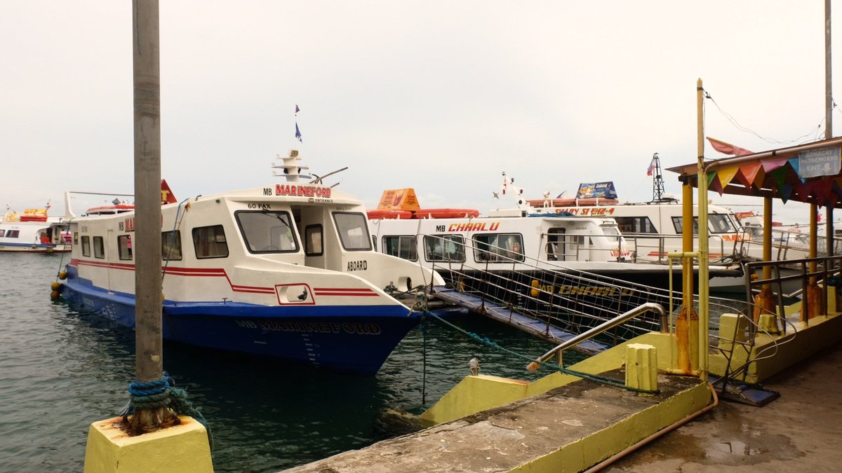 melshts's tweet image. Caticlan Jetty Port