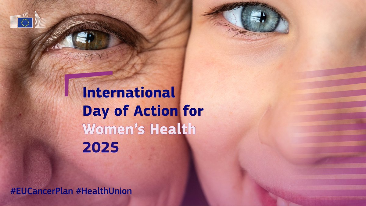 EU_Health's tweet image. 🎗️ On International Day of Women&apos;s Health, let&apos;s spotlight breast cancer awareness. Early detection can save lives! Our #EUCancerPlan aims to offer 90% of the target population breast, cervical, &amp;amp; colorectal screening by 2025. 
🔗europa.eu/!493xQy
#GetScreenedEU #EWAC2025