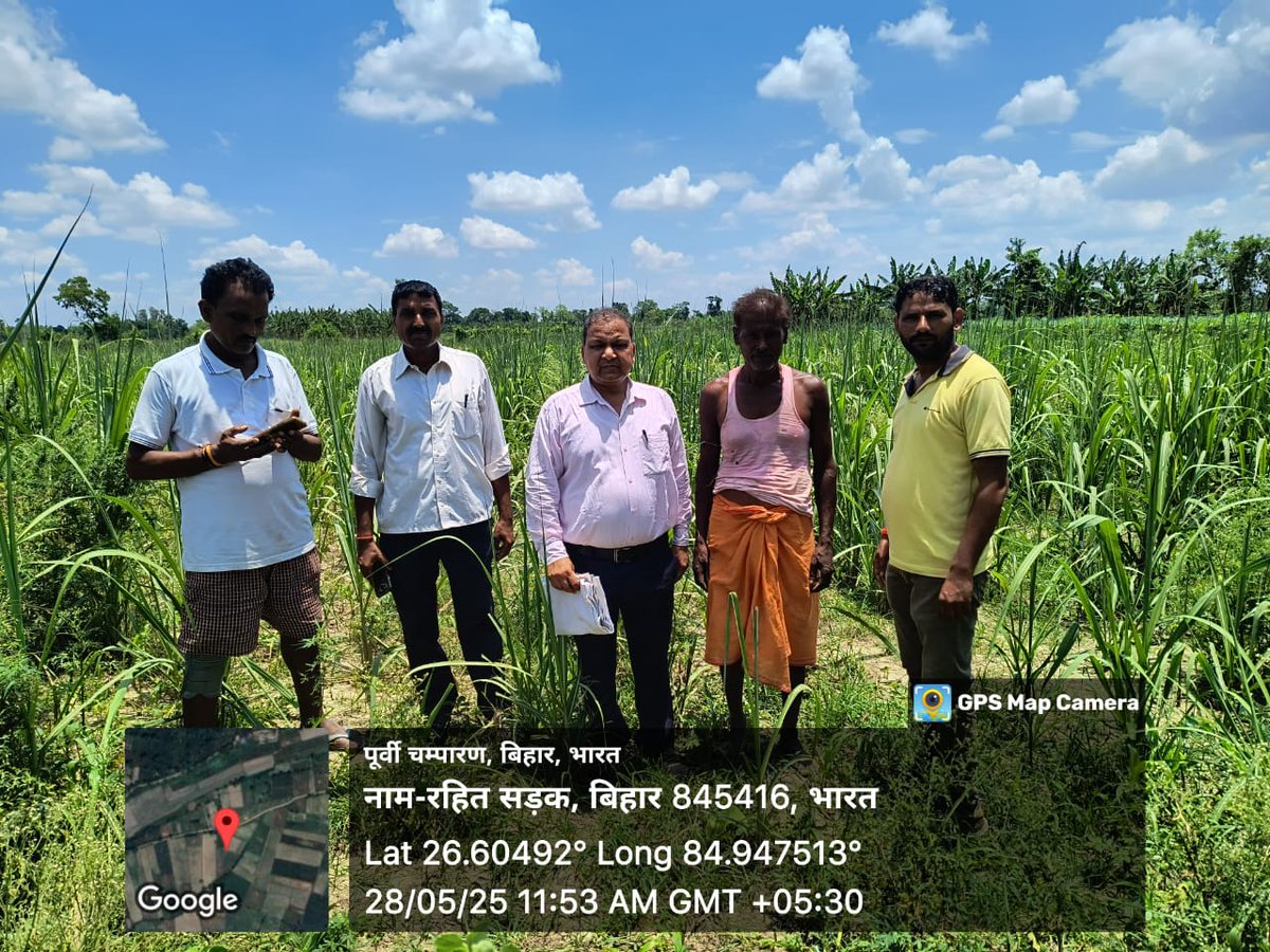 Sugarcane Industries Department, Bihar (@biharsugarcane) on Twitter photo सहायक ईखायुक्त, श्री वेदव्रत कुमार द्वारा पूर्वी चंपारण के मोतिहारी क्षेत्र में गन्ना सर्वे की जांच की गयी।
<a href="/KNPaswanbjp/">krishnandan Paswan</a>
<a href="/IPRDBihar/">IPRD Bihar</a>
<a href="/Agribih/">Agriculture Department, Govt. of Bihar</a>
#BiharSugarcaneIndustriesDept सहायक ईखायुक्त, श्री वेदव्रत कुमार द्वारा पूर्वी चंपारण के मोतिहारी क्षेत्र में गन्ना सर्वे की जांच की गयी।
<a href="/KNPaswanbjp/">krishnandan Paswan</a>
<a href="/IPRDBihar/">IPRD Bihar</a>
<a href="/Agribih/">Agriculture Department, Govt. of Bihar</a>
#BiharSugarcaneIndustriesDept