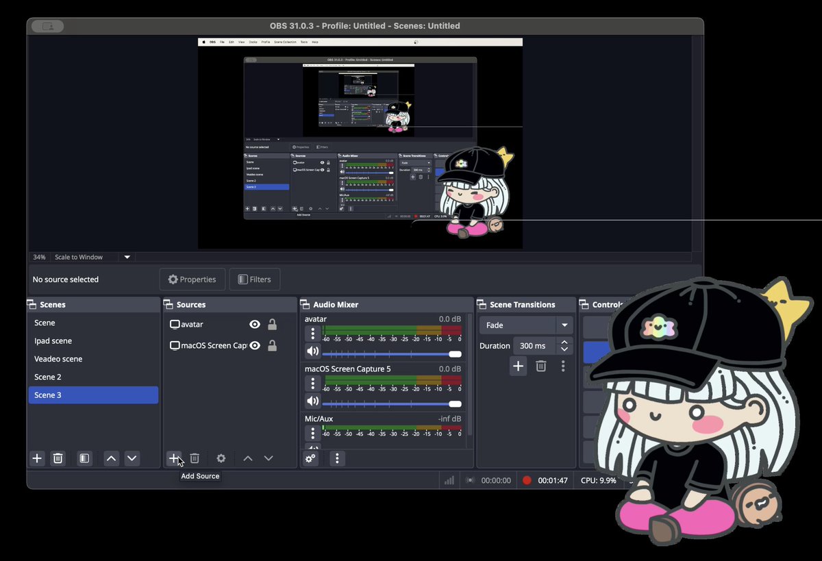 Learning something new... who is interested in PNGtuber avatars? 😍
