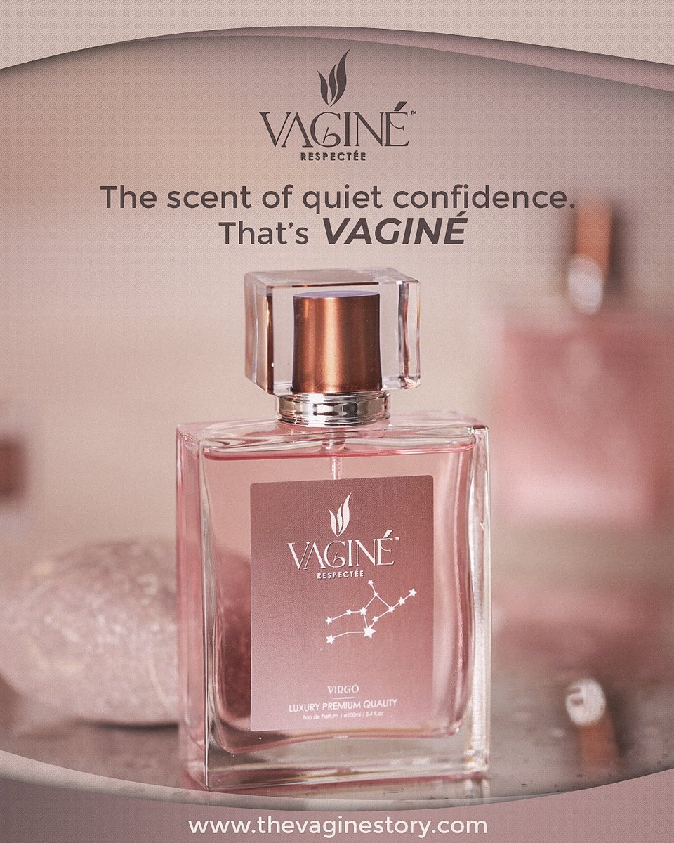 theVaginestory's tweet photo. Did you wear your confidence today? Because true fragrance isn’t just smelled — it’s felt. 💫

#thevaginéstory #EDP #LuxuryPerfume #womanperfume #beauty #luxurystyle #lifestyle #thevaginestory #luxurylifestyle #vagineperfume #perfumegoals https://t.co/E2CoPxtoM0