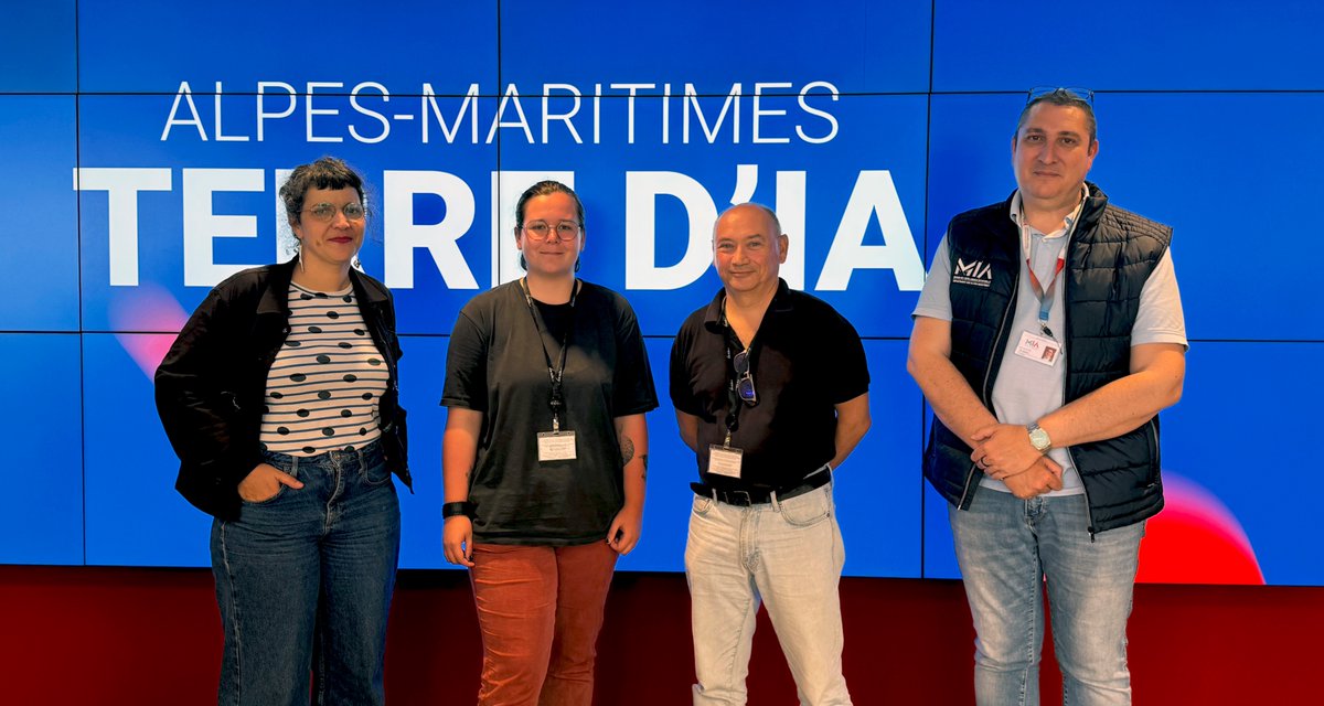 Maison de l'Intelligence Artificielle (@maison_ia) on Twitter photo 🚀La MIA a eu le plaisir d'accueillir une délégation de <a href="/Inria/">Inria</a> (Paris, Grenoble et Sophia Antipolis) pour la découverte de la mission et de la genèse de notre projet impulsé par notre Président <a href="/ca_ginesy/">Charles Ange Ginésy</a> avec <a href="/AlpesMaritimes/">alpesmaritimes</a> <a href="/CASAOfficiel/">CASA - Officiel</a> <a href="/CCIcotedazur/">CCI Nice Côte d'Azur</a> et <a href="/Univ_CotedAzur/">Université Côte d'Azur</a> 🤝 🚀La MIA a eu le plaisir d'accueillir une délégation de <a href="/Inria/">Inria</a> (Paris, Grenoble et Sophia Antipolis) pour la découverte de la mission et de la genèse de notre projet impulsé par notre Président <a href="/ca_ginesy/">Charles Ange Ginésy</a> avec <a href="/AlpesMaritimes/">alpesmaritimes</a> <a href="/CASAOfficiel/">CASA - Officiel</a> <a href="/CCIcotedazur/">CCI Nice Côte d'Azur</a> et <a href="/Univ_CotedAzur/">Université Côte d'Azur</a> 🤝