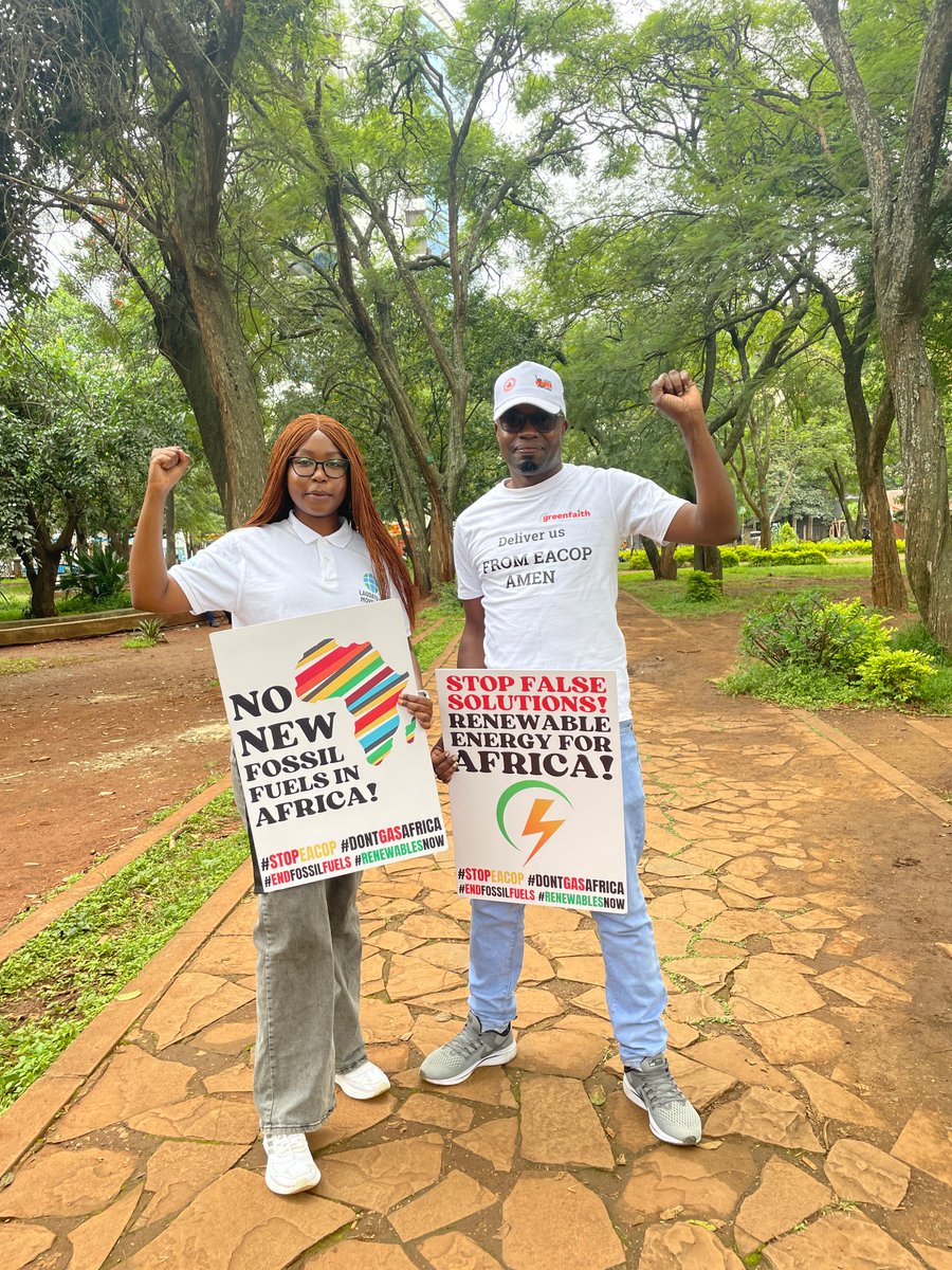GreenFaith_Afr's tweet photo. Yesterday in Nairobi, Kenya we raised our voices for justice, for Environment, and for our planet.

We demanded the release of 11 Ugandan activists cornered and arrested at @kcbbankug  for resisting the #EACOP project and calling out the bank for funding it.

#StopEACOP https://t.co/NTkZfsSiwU