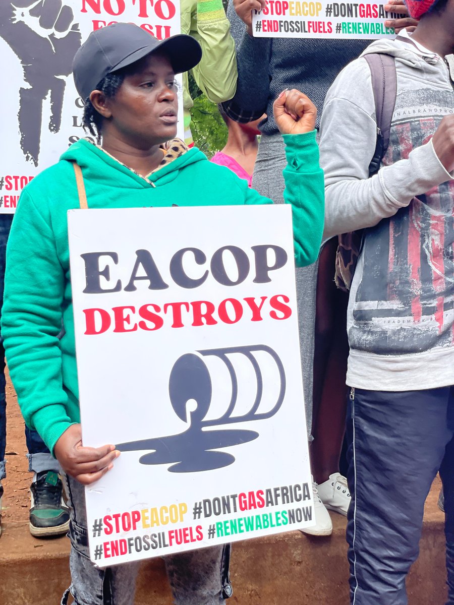 GreenFaith_Afr's tweet photo. Yesterday in Nairobi, Kenya we raised our voices for justice, for Environment, and for our planet.

We demanded the release of 11 Ugandan activists cornered and arrested at @kcbbankug  for resisting the #EACOP project and calling out the bank for funding it.

#StopEACOP https://t.co/NTkZfsSiwU