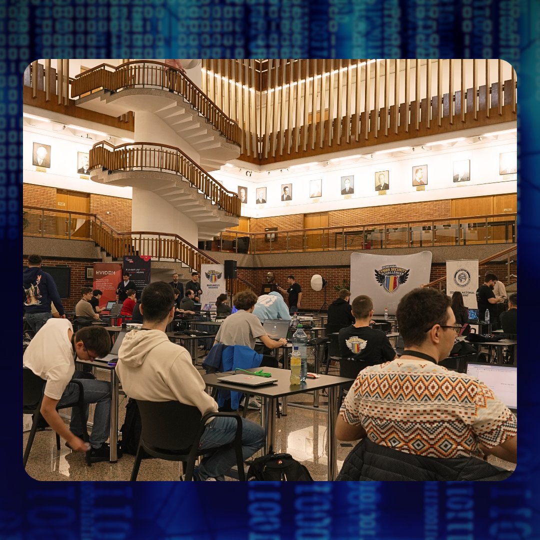 🟢 Start Day 1 - RoCSC 2025! 🟢

🔐💻 A avut loc festivitatea de deschidere a Campionatului Național de Securitate Cibernetică, iar concurenții au început deja proba de Jeopardy.

🍀 Le urăm mult succes tuturor la #cyberchallenge!

#RoCSC2025 #CyberSecurity #Challenge #ECSC2025