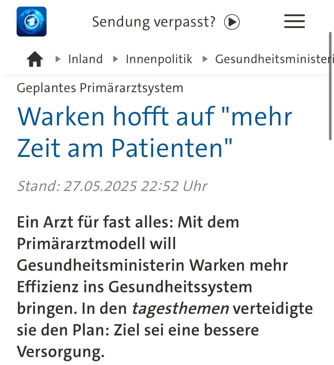 Der Hausarzt als primärer Ansprechpartner &amp; Lotse im Gesundheitssystem kann in Zeiten des Fachkräftemangels Effizienz und bessere Versorgung bringen. Aber: Wenn Gutverdiener das umgehen und im Vergleich noch schneller an Facharzttermine kommen, droht wachsende soziale Schieflage.