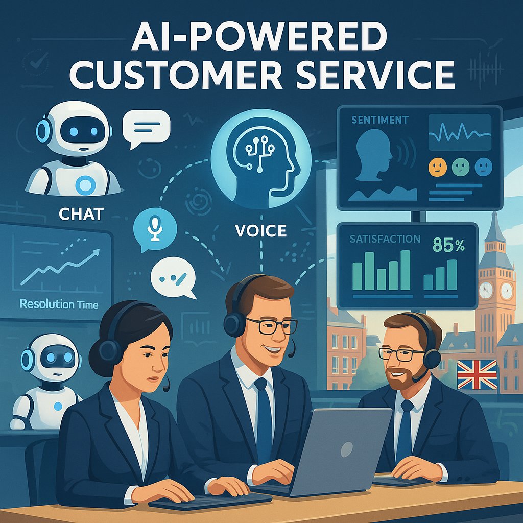 🤖 AI-Powered Customer Service: Revolutionizing UK Brand Support in 2025! 💬
 
 Clunky chatbots are HISTORY! UK brands are delivering AI support so good, customers can't tell if they're human or machine! 🇬🇧✨
 
 The customer service revolution isn't coming—it's HERE, and AI is
