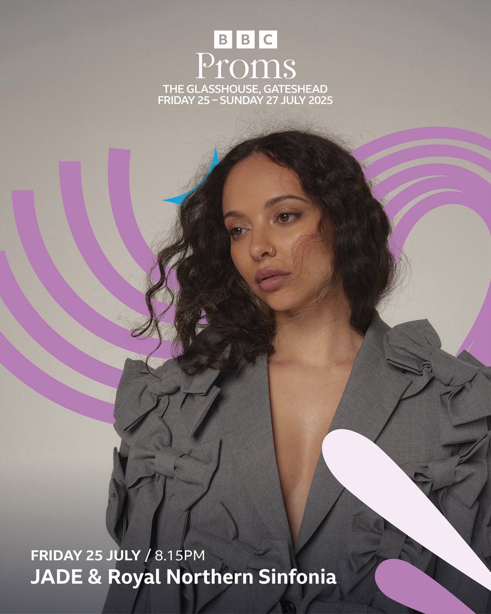 JADE (@jadethirlwall) on Twitter photo Very honoured to say I’ll be playing <a href="/BBCRadio3/">BBC Radio 3</a> Proms at The Glasshouse on 25th July 🎻 🥹 This will be so special for me, going home up north and performing at a venue I sang in many times growing up ♥️
Tickets on sale at midday ✨
bbc.co.uk/events/rb5v4f/… Very honoured to say I’ll be playing <a href="/BBCRadio3/">BBC Radio 3</a> Proms at The Glasshouse on 25th July 🎻 🥹 This will be so special for me, going home up north and performing at a venue I sang in many times growing up ♥️
Tickets on sale at midday ✨
bbc.co.uk/events/rb5v4f/…