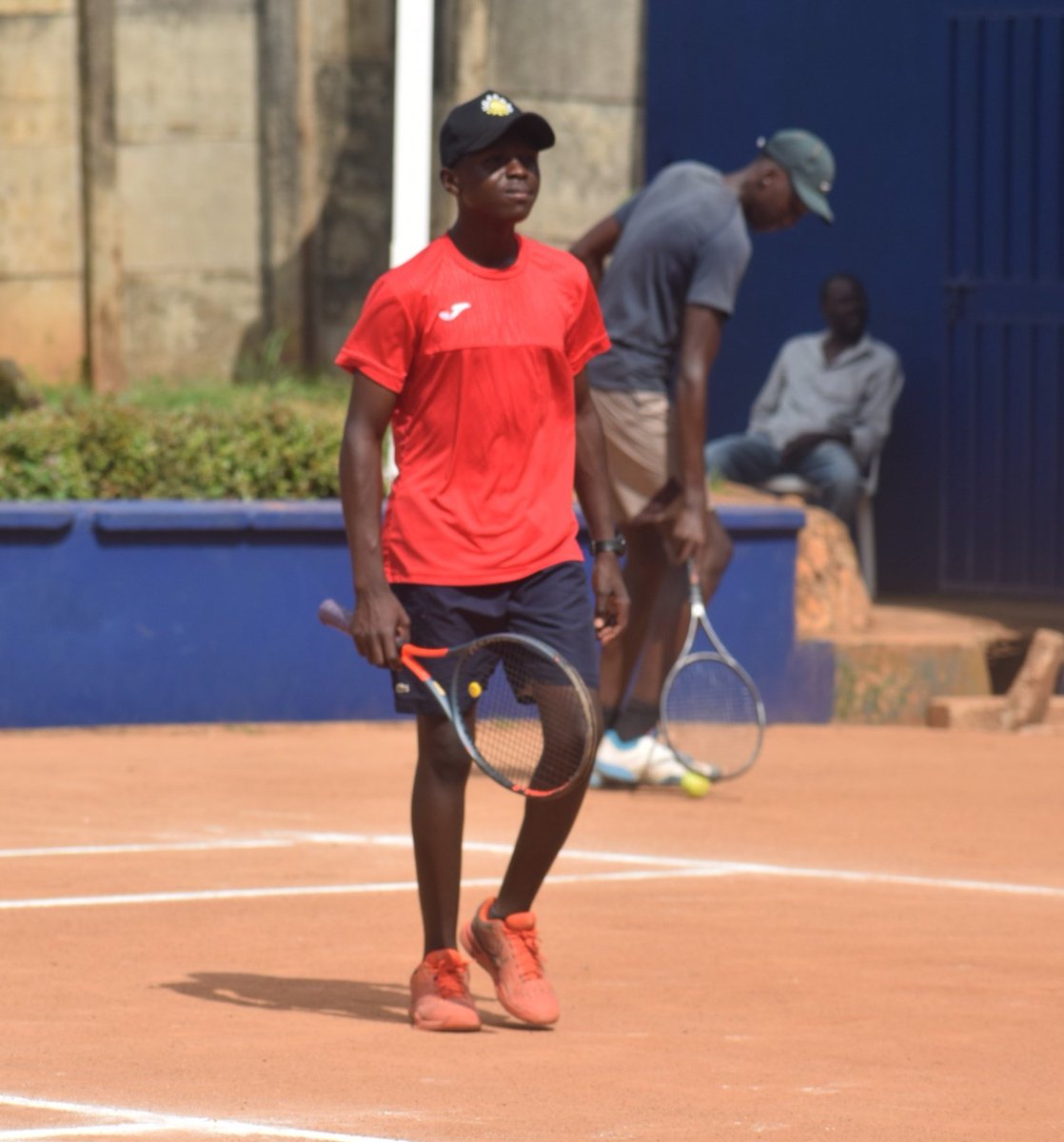 Rogelio Mamai/Mark Murage 🇰🇪🇰🇪duo.
#J30Kampala
#TennisUG