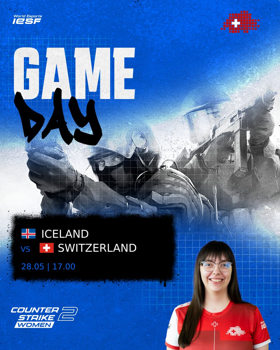 Swiss Esports Federation (@swissesports) on Twitter photo first game tonight for the ladies 🇨🇭 can we get the first match victory on board for Switzerland in this IESF season?
🔹vs Iceland 🇮🇸 <a href="/rafithrottir/">RÍSÍ - Rafíþróttasamband Íslands</a>
🔹17.00 / Bo1
🔹 twitch.tv/swissesports first game tonight for the ladies 🇨🇭 can we get the first match victory on board for Switzerland in this IESF season?
🔹vs Iceland 🇮🇸 <a href="/rafithrottir/">RÍSÍ - Rafíþróttasamband Íslands</a>
🔹17.00 / Bo1
🔹 twitch.tv/swissesports