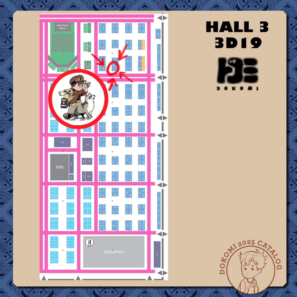 naytchou's tweet photo. I'll be at dokomi ! Hall 3, booth 3D19 : D check my catalog and come visit me ^^
#ArtistsOfDokomi2025 #Dokomi2025 https://t.co/pnECaEhUss