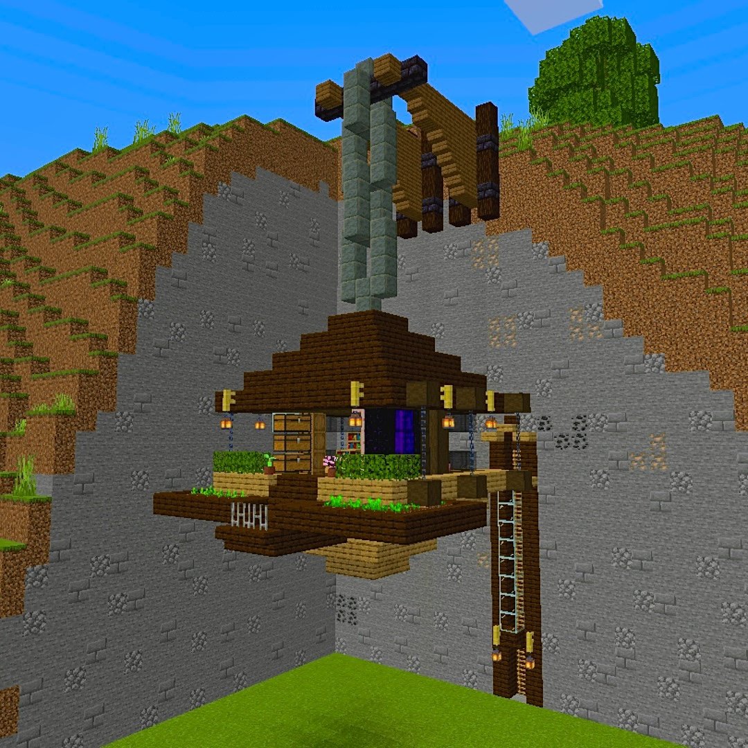 bramdrust's tweet photo. une simple maison suspendue sur Minecraft ?/10
#minecraft #buildminecraft #minecraftbuilding #Xgaming #games https://t.co/rvYjpnWzAT