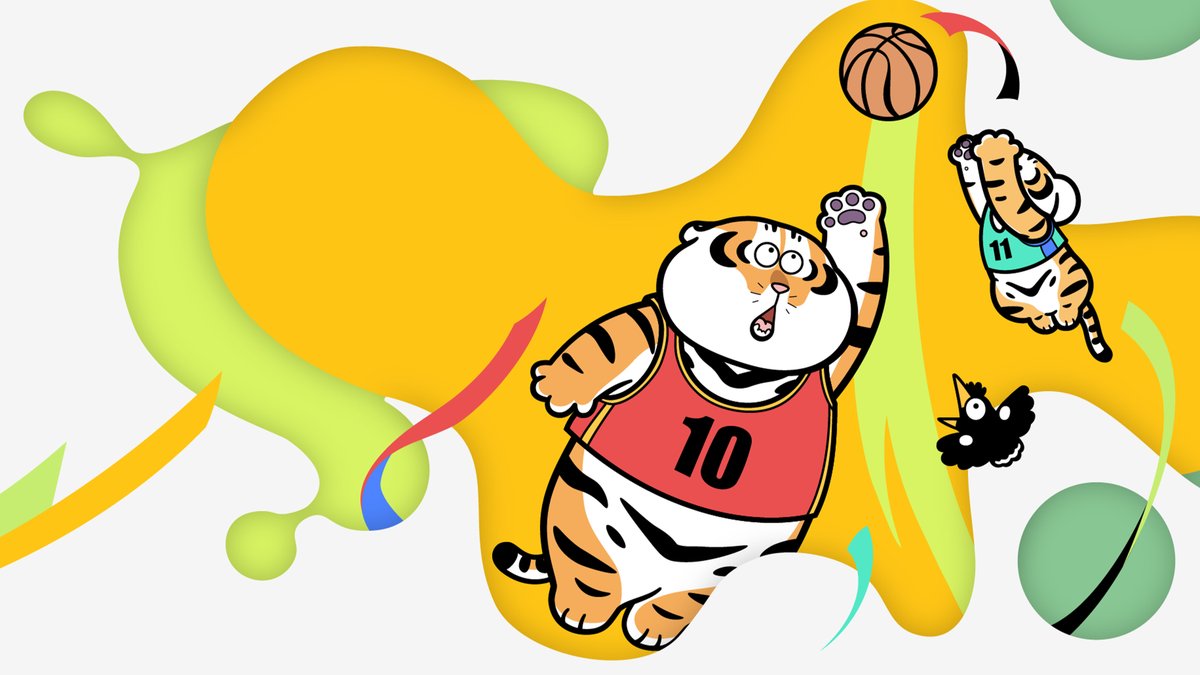 It’s Alexander’s sports-themed wallpaper!

是胖虎運動主題桌布！

胖虎のスポーツテーマ壁紙だよ！

#我不是胖虎 #運動 #桌布 #Wallpaper