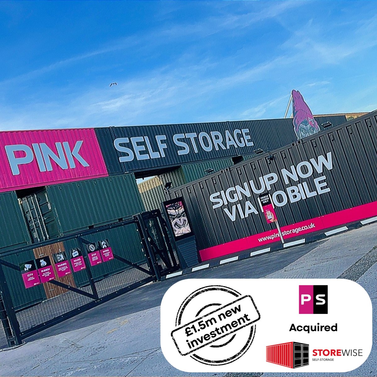 Pink Self Storage tweet media