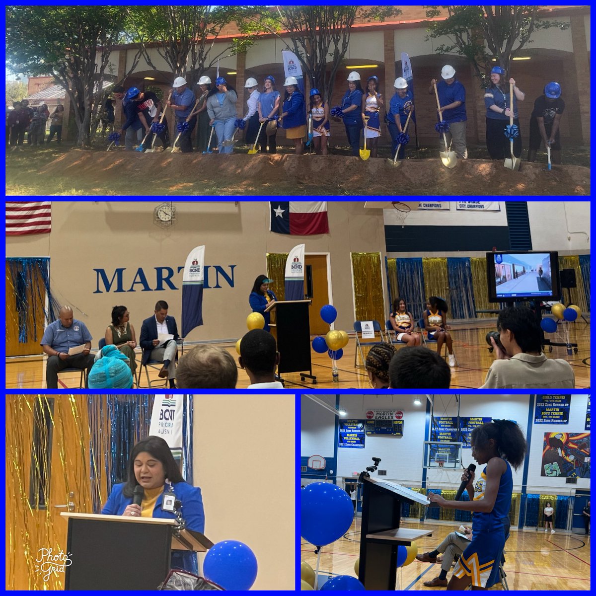 Martin Middle School (@mmseagles) on Twitter photo Let the construction begin! <a href="/MMSEagles/">Martin Middle School</a> celebrate with a groundbreaking ceremony to mark the start of <a href="/AustinISD/">Austin ISD</a> Bond renovations to the campus. #AustinISDBond2022 #MartinMakeover #GoEaglesGo🦅 Let the construction begin! <a href="/MMSEagles/">Martin Middle School</a> celebrate with a groundbreaking ceremony to mark the start of <a href="/AustinISD/">Austin ISD</a> Bond renovations to the campus. #AustinISDBond2022 #MartinMakeover #GoEaglesGo🦅