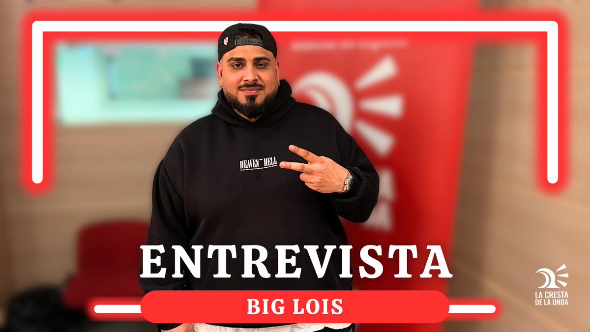 La Cresta de la Onda (@crestadelaonda) on Twitter photo 🎙️ Hoy se ha pasado por <a href="/ree_rne/">Radio Exterior</a> el crack de <a href="/biglois_oficial/">BIG LOIS ㋡</a> para hablar de su próximo disco 'Barrio tumbao' 📀
Además de charlar de su trayectoria y como ha llegado a triunfar en esta industria 📻
➡️ Programa completo en: bit.ly/Lacrestadelaon… 🎙️ Hoy se ha pasado por <a href="/ree_rne/">Radio Exterior</a> el crack de <a href="/biglois_oficial/">BIG LOIS ㋡</a> para hablar de su próximo disco 'Barrio tumbao' 📀
Además de charlar de su trayectoria y como ha llegado a triunfar en esta industria 📻
➡️ Programa completo en: bit.ly/Lacrestadelaon…