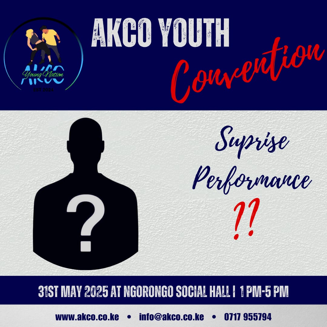 AKCO_OFFICIAL's tweet photo. @AKCO 🥳We've got a surprise that'll shake the stage! # Mystery Performer #akcoyouthconvention #akcoyoungnation #acknowledgebelieveexude https://t.co/9y2hEXBiuO