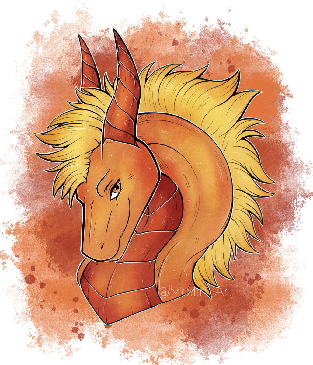 Oh my, the first half of this week was rough. Fortunately, I have my last doc visit today and the rest of the week should be more chill 💜

Here's another portrait for Kyreion! ^-^
I'm still doing these for 25 USD c: