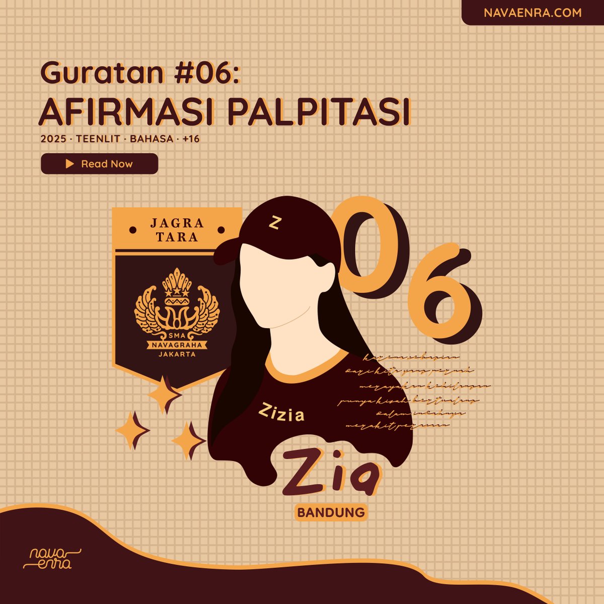 navaenra's tweet photo. ✦ Guratan #06: Afirmasi Palpitasi
3.100 Words · 24 Pages · 16+

Pranala: https://t.co/9qdR8EMqQY https://t.co/X7j83pHqRa