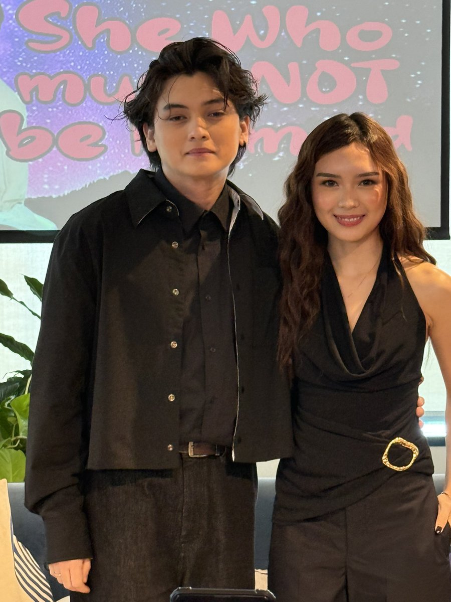 mjfelipe's tweet photo. LOOK: Francine Diaz and Seth Fedelin will star in a movie entitled 'She who must not be named'. 

FranSeth will be joined by Raven Rigor, Kych Minemoto, Kaleb Ong, Abdul Raman and Elijah Alejo. Also part of the cast are Bernadette Allyson, Bobby Andrews and Ruby Ruiz. https://t.co/frvvnmteMb