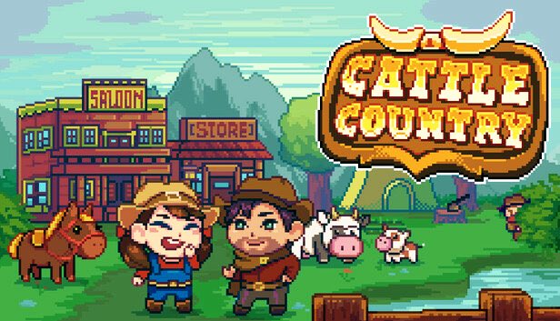 New cosy game out on PC and Consoles. It’s called Cattle Country. Think Stardew Valley Meets Yellowstone. #cattlecountry #gamedev #cosygames #steam #pc #consoles #switch