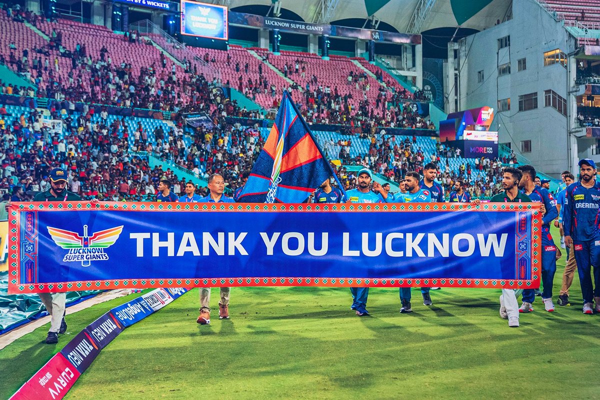 DrSanjivGoenka's tweet photo. As this IPL season comes to a close for @LucknowIPL, we look back at a journey filled with both triumphs and challenges. What stood out was the fighting spirit, unity, and resilience of our team. We stayed committed, backed each other, and never gave up.

Thank you @RishabhPant17 for leading with heart, and to every player in the squad for giving it their all. Grateful to @ImZaheer, Justin Langer, Vijay Dahiya, and the entire management and support staff – coaches, physios, analysts, and ground staff – for their tireless efforts behind the scenes.

To our fans, thank you for your unwavering support and for being part of this journey with us. A special mention to @Somjeet_Singh07 and the Indian Wheelchair Cricket Team for the encouragement and inspiration.

On to the next season. We will come back stronger. #LSG #IPL2025
