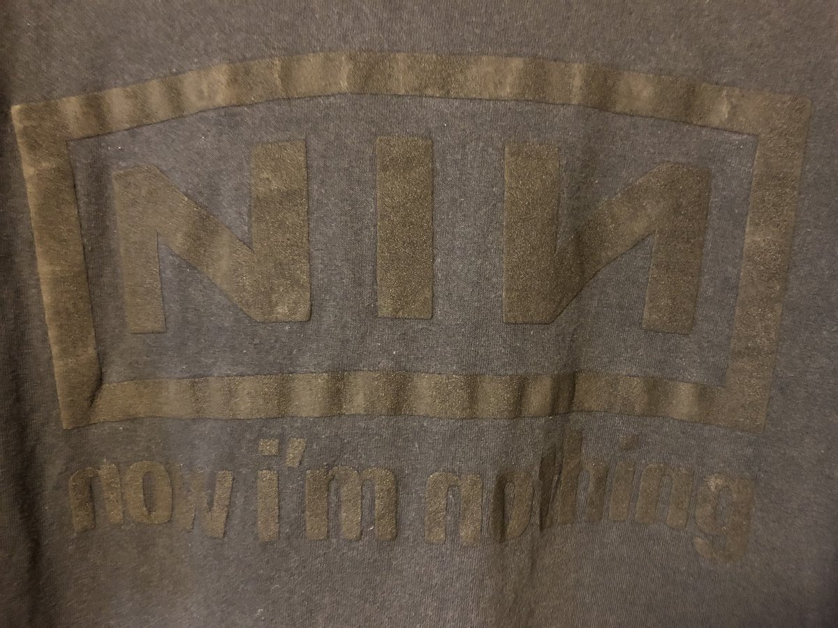 x68780812's tweet photo. 90s
NINE INCH NAILS 
NOW I'M NOTHING Tシャツ
All Sportタグ

#NINEINCHNAILS
#ナインインチネイルズ
#NOWIMNOTHING
#ビンテージTシャツ
#ビンテージ
#バンドTシャツ
#90s
#AllSportタグ
#ナンバーナイン 
#FFBE幻影戦争 https://t.co/brlyWYxN5n