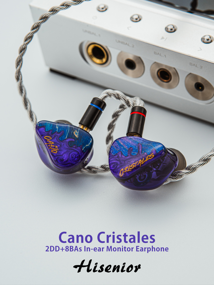 イヤホン hisenior canon cristales Amazon.com: Hisenior Cano Cristales 10 Drivers in-Ear