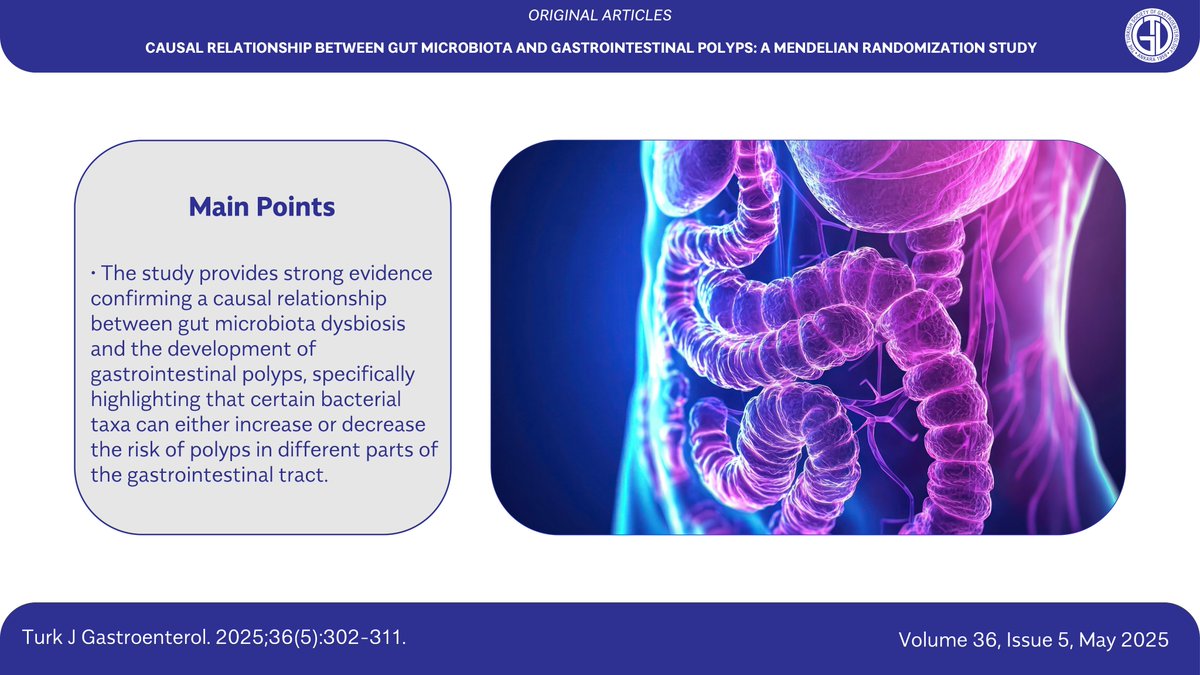 🧬 New genetic evidence on gut health from our May issue

This Mendelian randomization study investigates the potential causal relationship between gut microbiota composition and gastrointestinal polyp development. Results contribute to a deeper understanding of microbiome-driven