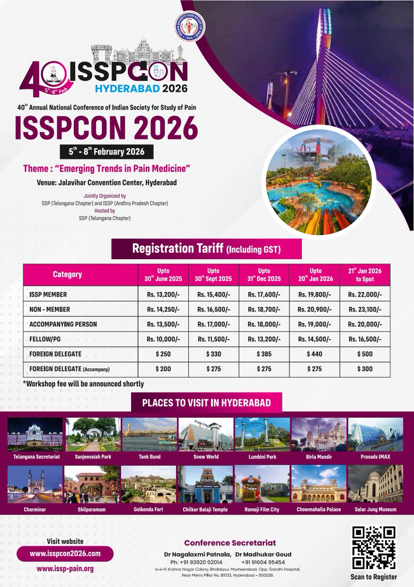 Indian Society for Study of Pain tweet media