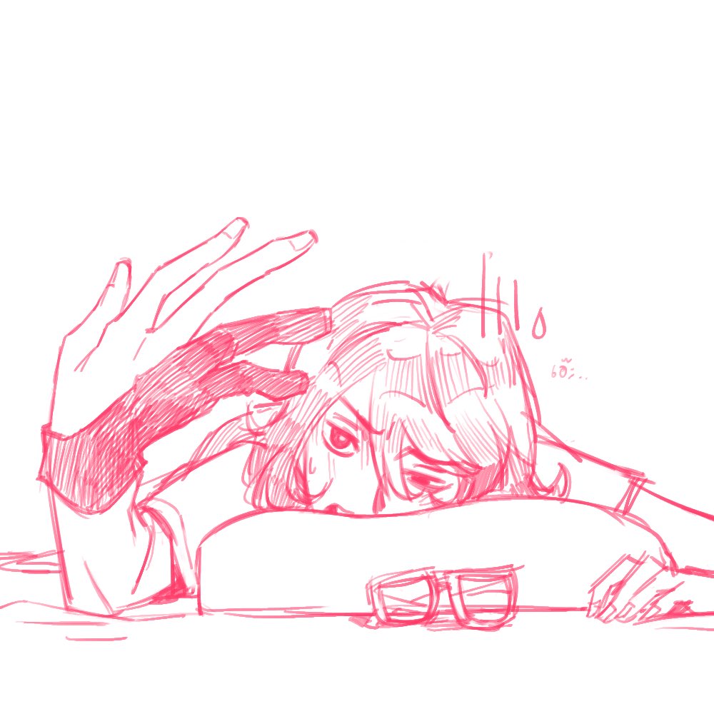 ช่วงนี้ฝนตกทู๊กวัน พออากาศดี+เสียงฝนก็เผลอหลับระหว่างวันบ่อยม๊าก ทำเอาเวลานอนระเบิดจนช่วงนี้เผลอหลับไปพร้อมกับถุงมือวาดรูปบ่อยๆเลย55

ล่าสุดคือทำแอนิเมชั่นช็อตนึงแบบ Big brain หัวปูดจนผ่านการตัดเส้นอย่างยากลำบากมาได้ดีใจได้ไม่ทันไรก็..ตื่น จะกรี๊ด555 ในฝันอุตส่าห์ตั้งใจมากแท้ๆ!