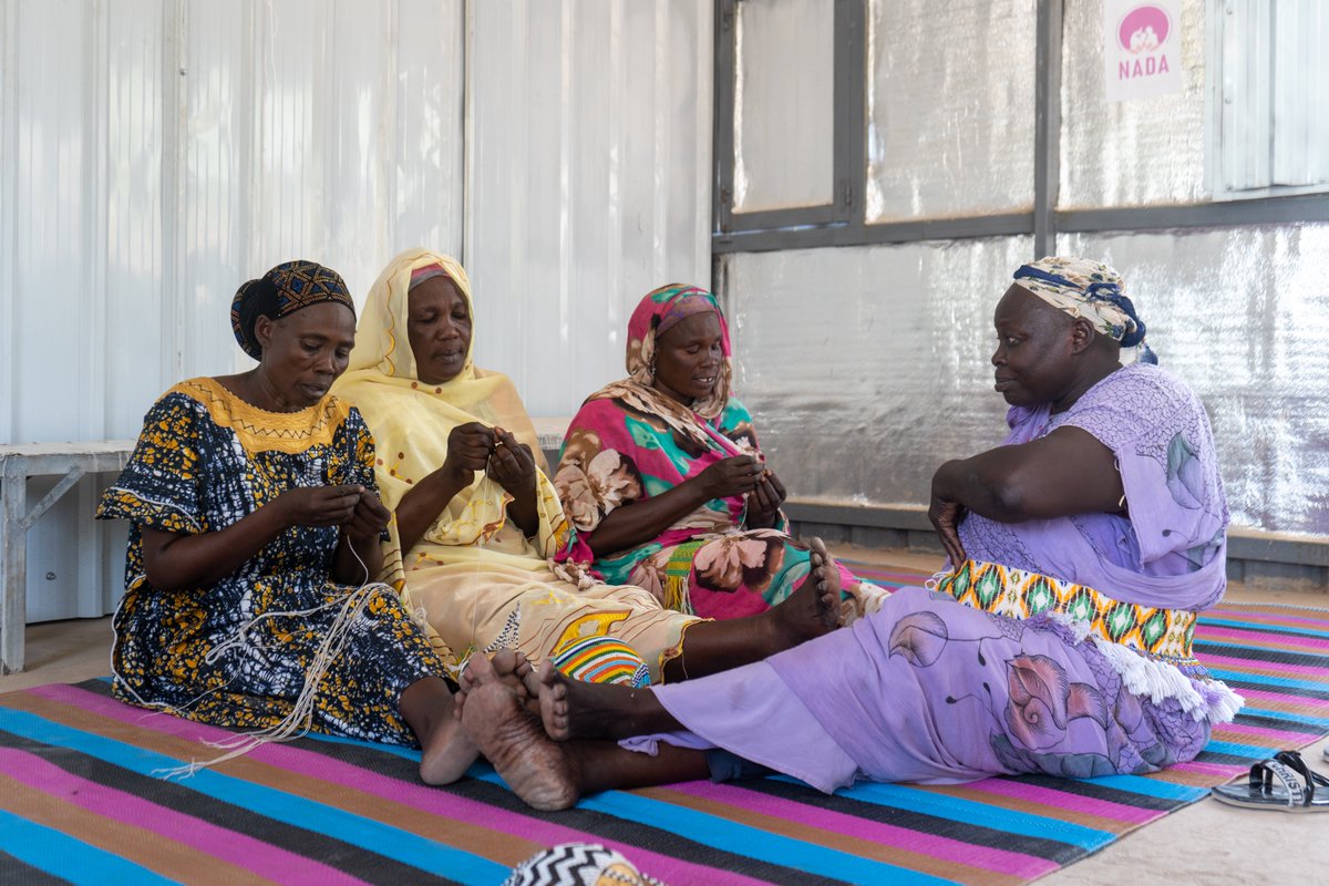 _UnfpaSudan's tweet image. In Kosti, White Nile, women and girls affected by war gather in a safe space where they receive awareness sessions, psychosocial support, and vocational training. The center plays a vital role in empowering them to heal and rebuild their lives.
Funded by @eu_echo #ForSudan