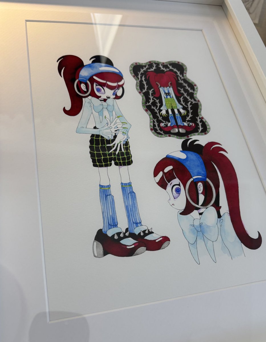 赤い髪かわいい〜