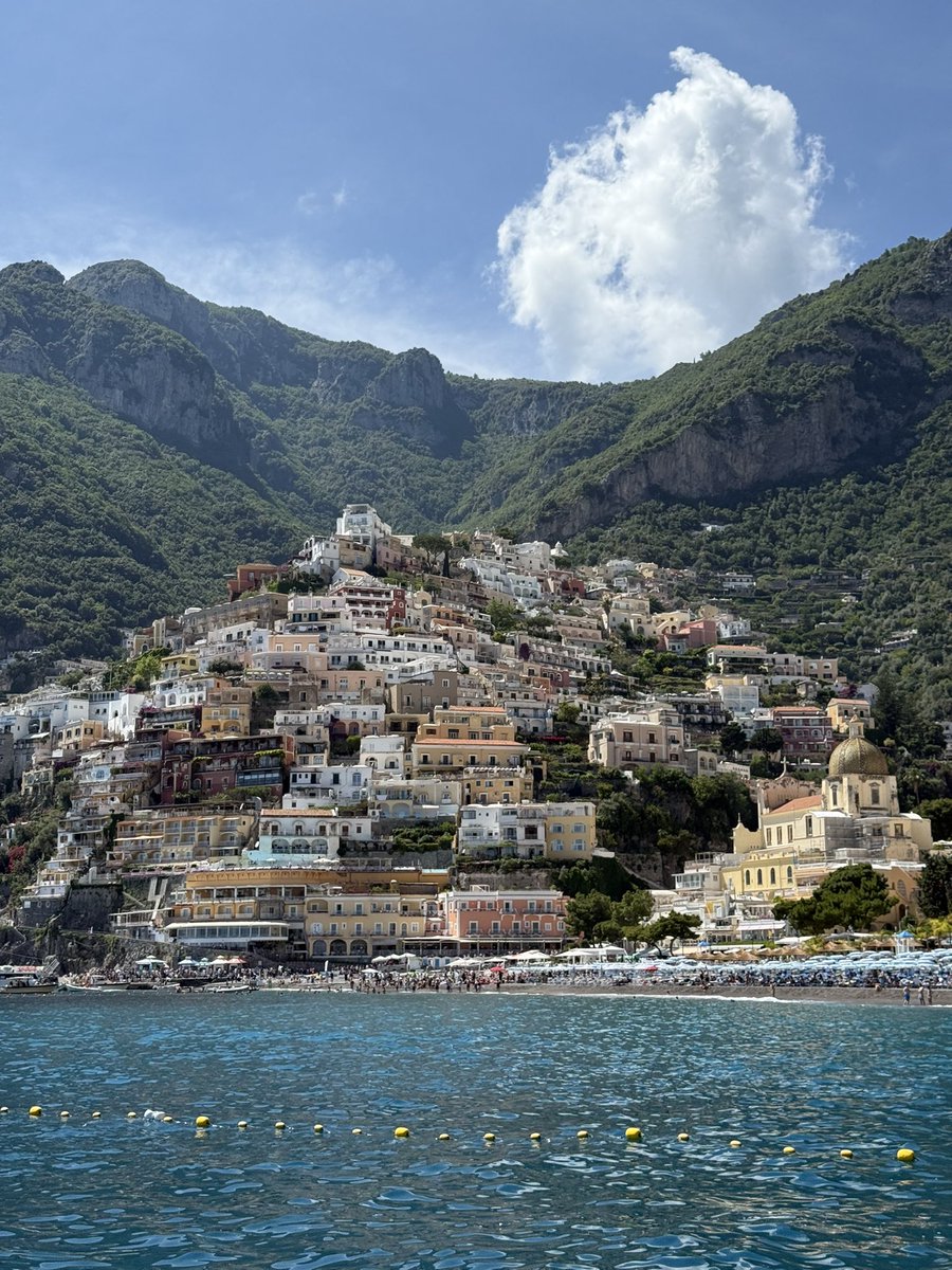 Touching grass in the amalfi coast 💫 life is good