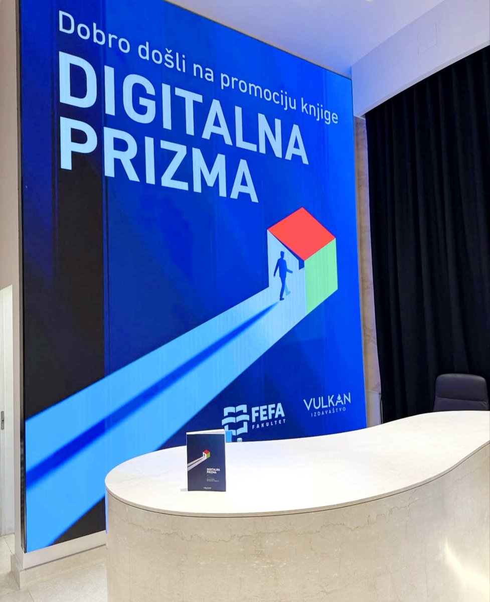 Sinoć u Palati nauke predstavljena knjiga #DigitalnaPrizma