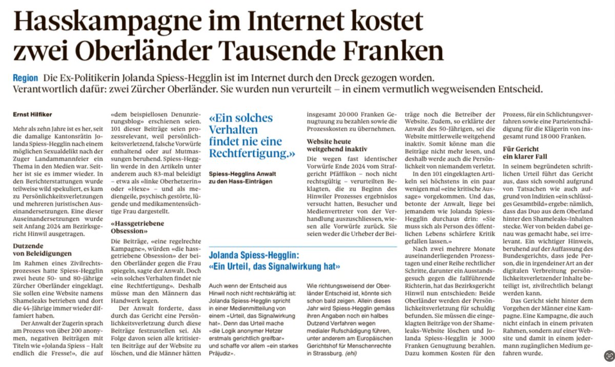 Grüss Gott nach Wetzikon! 🤗