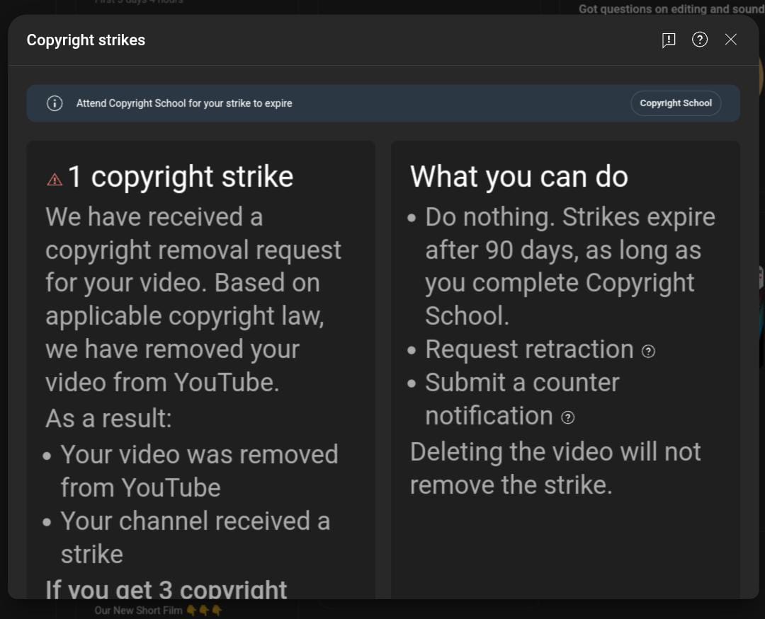weeareUnB's tweet photo. Due to some clips we got  2. copyright strike by Star India in this darlings edits   
Yt Channel:- https://t.co/pQqXhFRtnB
#darling4k
#darling  #darlingfans #salaar #Prabhas @DarlingsF_n @HailPrabhas007 @PrabhasRaju @PrabhasVortex @Foul_Soul_ @TrendsPrabhas @PrabhasRules https://t.co/0ND3SVEDDJ