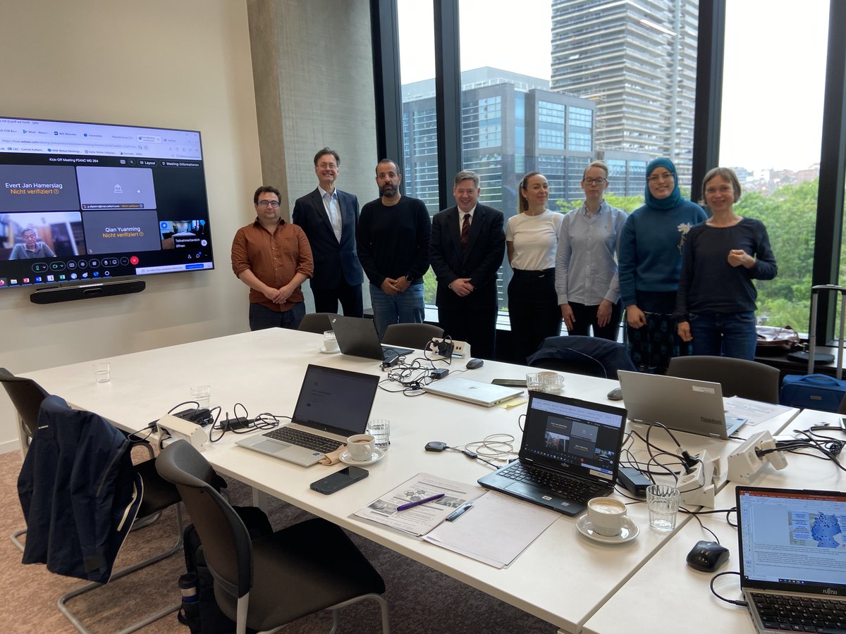 PIANC1's tweet image. On 27 May, PIANC Working Group 264 on 'Innovative Digitalisation Approaches for Managing Hydraulic Structures of Inland Waterways' held its kick-off meeting with 14 members participating at PIANC HQ in Brussels.

#pianc #workinggroups #incom